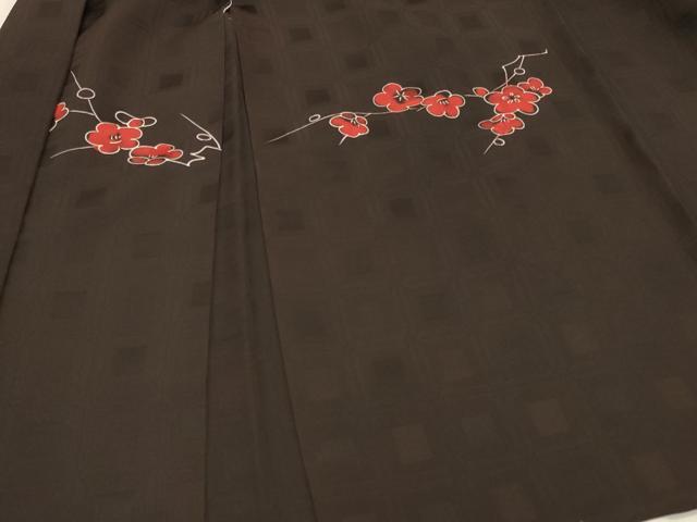 平和屋着物#羽織 枝梅文 正絹 逸品 CABJ5206in
