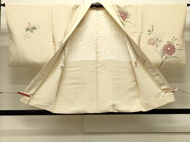平和屋着物#羽織 駒刺繍 草花文 金彩 正絹 逸品 CABJ5215in