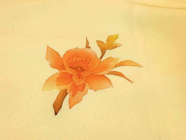 平和屋着物#羽織 地紋起こし 草花文 暈し染め 正絹 逸品 CABJ5238in