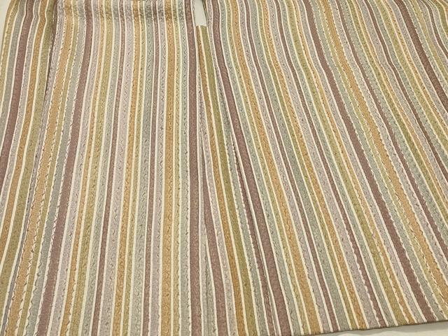 平和屋着物#羽織 絞り 縞 正絹 逸品 CABJ5241in
