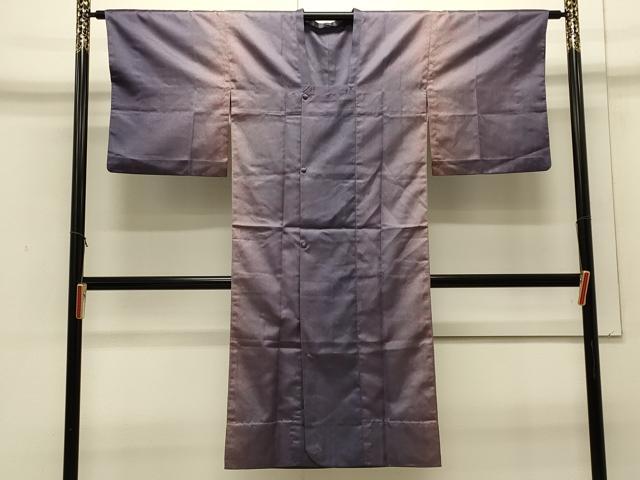 平和屋着物#道行コート 雨コート 単衣 霞間道 暈し染め ロング丈 正絹 逸品 CABJ5245in