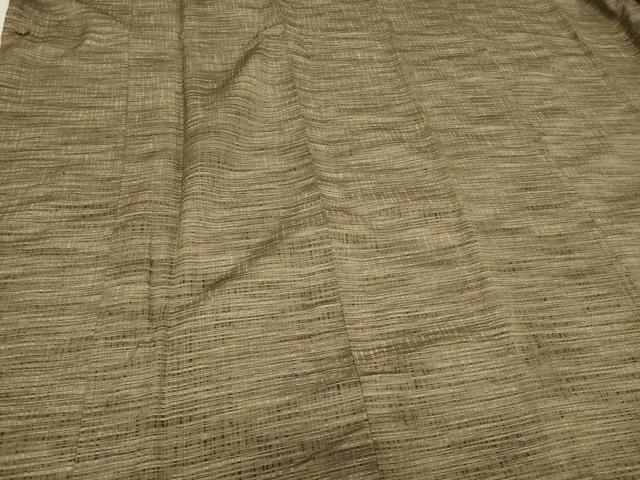 平和屋着物#道行コート 格子 ロング丈 正絹 逸品 CABJ5278in