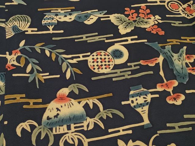 平和屋着物#羽織 風景文 正絹 逸品 CABJ5291in