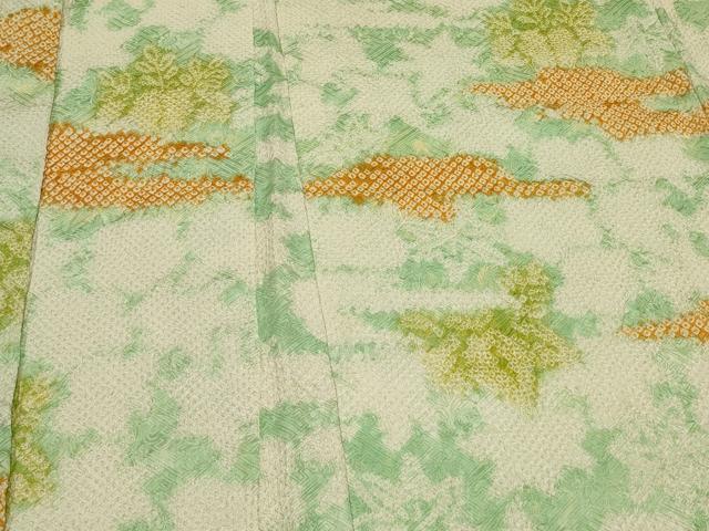 平和屋着物#羽織 総絞り 霞桐文 正絹 逸品 未使用 CABJ5296in