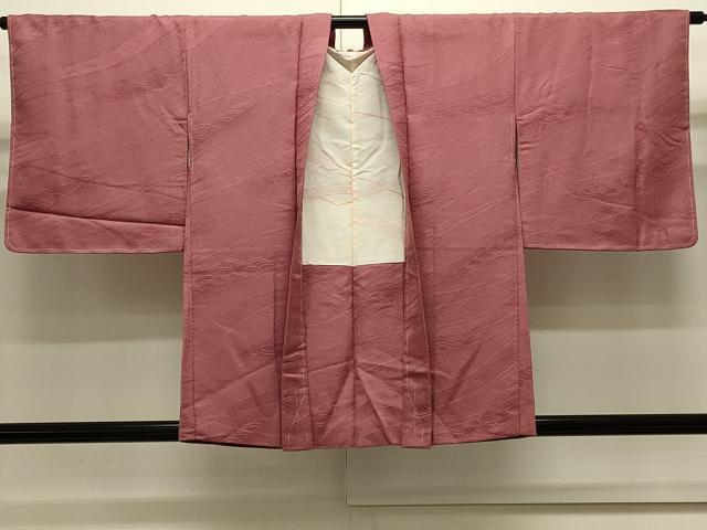 平和屋着物#羽織 地紋起こし 立波文 正絹 逸品 未使用 CABJ5323in