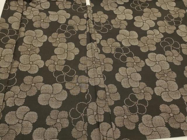 平和屋着物#本場大島紬 羽織 9マルキ 花づくし ますいわ屋扱い 正絹 逸品 CABJ5325in