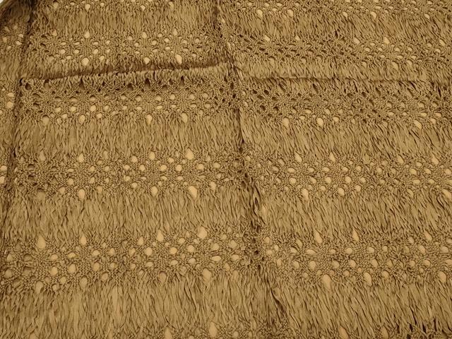 平和屋着物#羽織 リボン織 横段吉祥文 正絹 逸品 CABJ5339in
