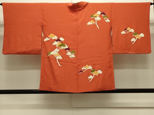 平和屋着物#羽織 駒刺繍 枝松文 金彩 正絹 逸品 CABJ5340in