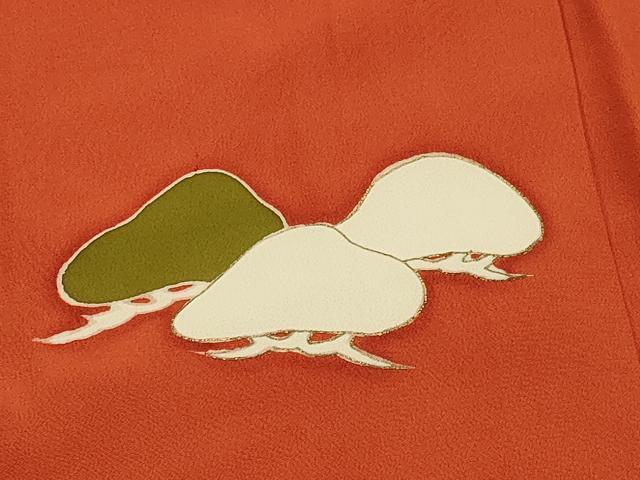 平和屋着物#羽織 駒刺繍 枝松文 金彩 正絹 逸品 CABJ5340in