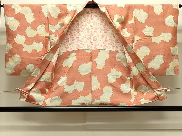 平和屋着物#羽織 地紋起こし 菊づくし 正絹 逸品 未使用 CABJ5348in