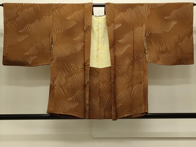 平和屋着物#羽織 幾何学文様 正絹 逸品 CABJ5350in