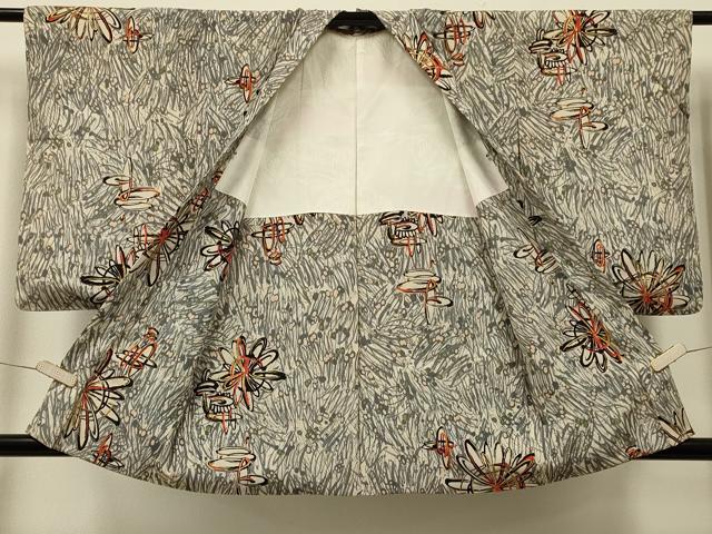 平和屋着物#羽織 抽象文様 金彩 正絹 逸品 CABJ5426in