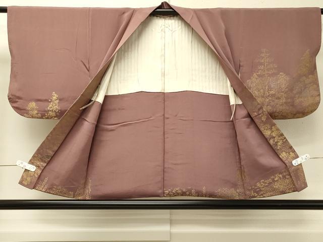 平和屋着物#羽織 寿光織 樹林文 金銀糸 正絹 逸品 CABJ5450in
