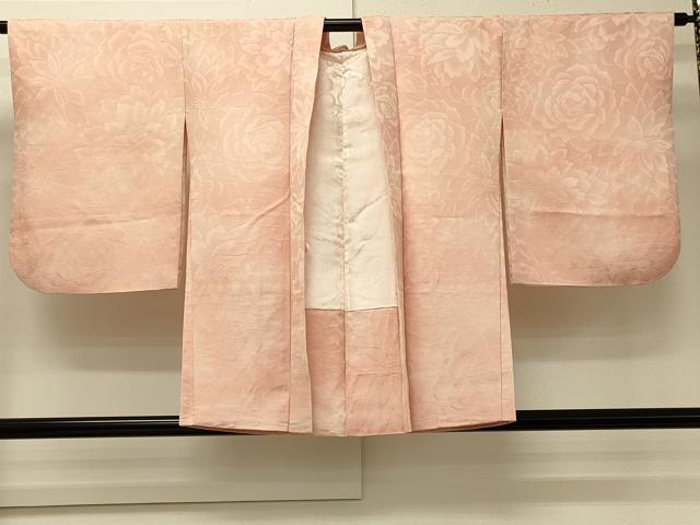 平和屋着物#羽織 花づくし地紋 金通し地 正絹 逸品 CABJ5462in