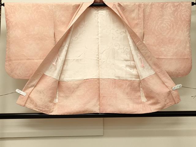 平和屋着物#羽織 花づくし地紋 金通し地 正絹 逸品 CABJ5462in