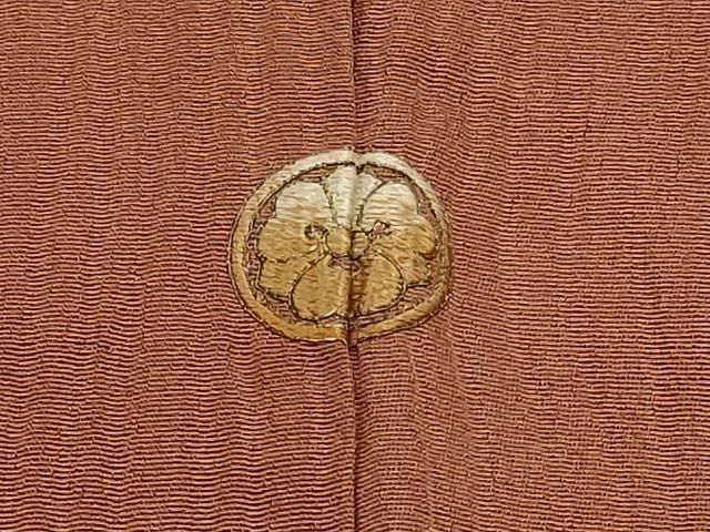 平和屋着物#羽織 駒刺繍 すずらん 鈴蘭 金糸 正絹 逸品 CABJ5505in