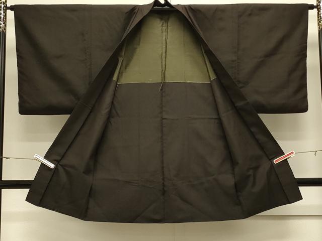 平和屋着物#男性 長羽織 霞文 正絹 逸品 CABJ5518in
