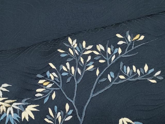 平和屋着物#羽織 総刺繍 笹竹文 金糸 正絹 逸品 CABJ5524in