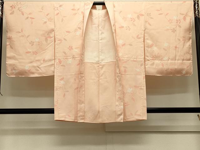平和屋着物#羽織 地紋起こし 枝花文 正絹 逸品 未使用 CABJ5532in