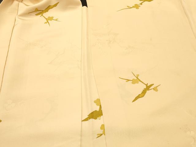 平和屋着物#羽織 地紋起こし 枝花文 正絹 逸品 CABJ5579in
