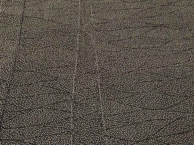 平和屋着物#羽織 芝文 大小あられ 黒地 正絹 逸品 未使用 CABJ5580in