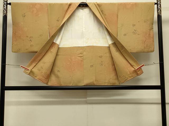 平和屋着物#羽織 地紋起こし 枝花文 暈し染め 正絹 逸品 CABJ5592in