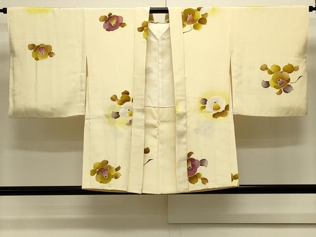 平和屋着物#羽織 椿 暈し染め 正絹 逸品 CABJ5593in