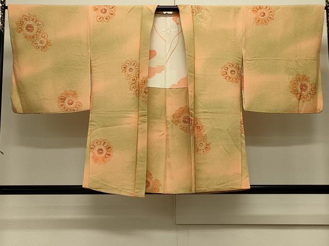 平和屋着物#羽織 地紋起こし 正倉院花文 暈し染め 正絹 逸品 CABJ5599in