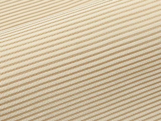 平和屋着物*夏物 八寸名古屋帯 絽綴れ 丁子色 正絹 逸品 CABJ5623tx