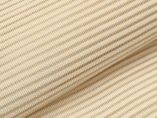 平和屋着物*夏物 八寸名古屋帯 絽綴れ 丁子色 正絹 逸品 CABJ5623tx