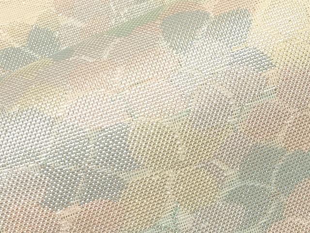 平和屋着物*夏物 六通柄 本袋帯 紫陽花 銀糸 正絹 逸品 CABJ5697tx