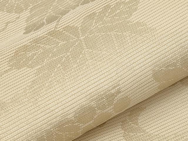 平和屋着物*夏物 八寸名古屋帯 葡萄蔦の葉文 金糸 正絹 逸品 CABJ5714tx