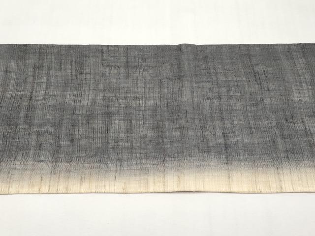 平和屋着物*夏物 九寸名古屋帯 間道 さが美扱い 麻 逸品 CABJ5764tx