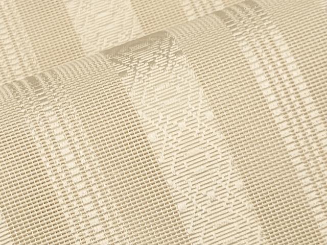 平和屋着物*夏物 本場筑前博多織 八寸名古屋帯 紗献上 丁子色 正絹 逸品 CABJ5775tx