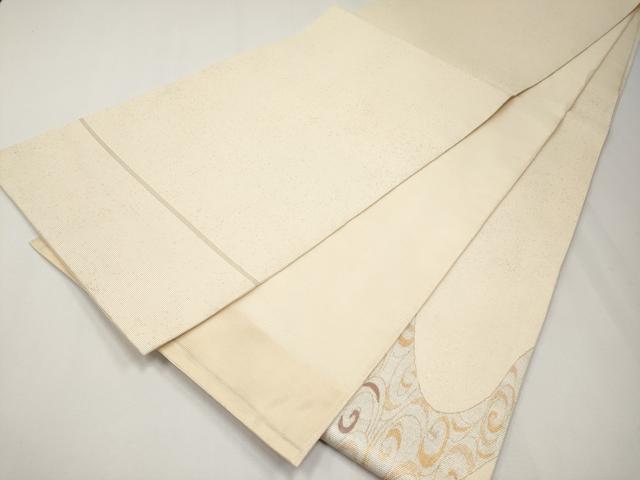 平和屋着物*夏物 太鼓柄袋帯 螺鈿箔 光琳水 金銀彩 正絹 逸品 CABJ5902tx