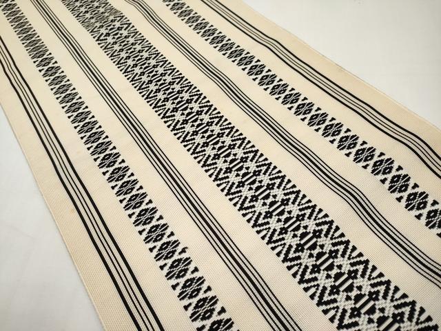 平和屋着物*夏物 本場筑前博多織 八寸名古屋帯 紗献上 正絹 逸品 CABJ5926tx