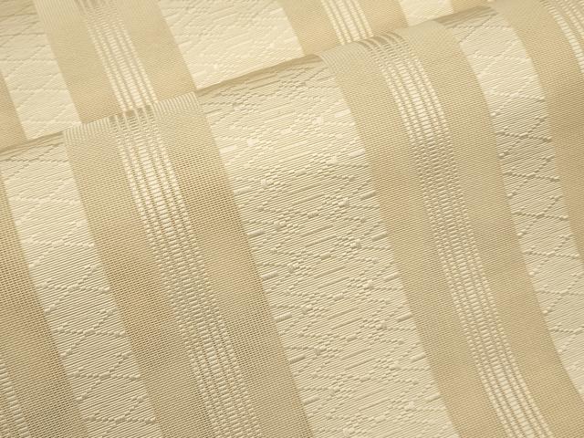 平和屋着物*夏物 本場筑前博多織 八寸名古屋帯 紗献上 丁子色 正絹 逸品 CABJ5957tx
