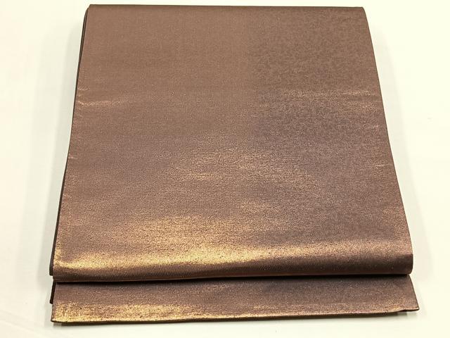 平和屋着物◎六通柄袋帯 霞文 金糸 正絹 逸品 CABJ6134yk