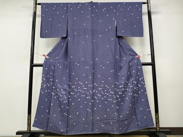 平和屋着物●訪問着 舞花文 正絹 逸品 CABJ6424ut