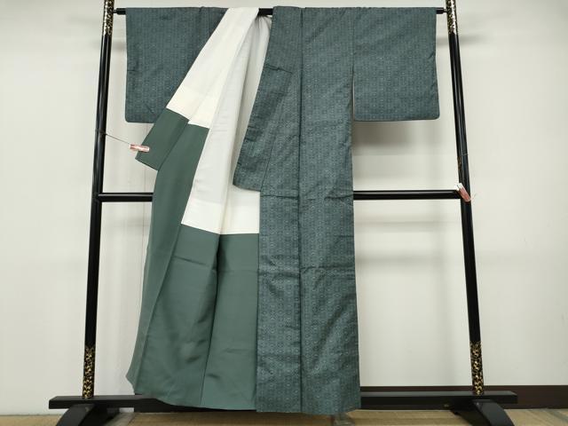 平和屋着物●本場大島紬 7マルキ 吉祥花文 正絹 逸品 CABJ6465ut