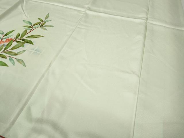 平和屋着物●訪問着 南天文 暈し染め 正絹 逸品 CABJ6471ut