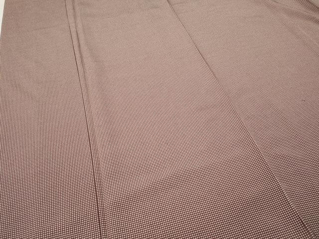 平和屋着物●江戸小紋 角通し 正絹 逸品 CABJ6499ut