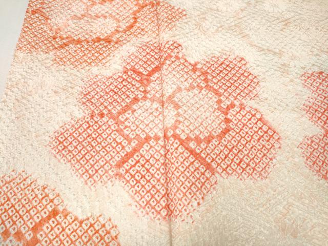 平和屋着物●豪華振袖 総絞り 菱花文 正絹 逸品 CABJ6525ut