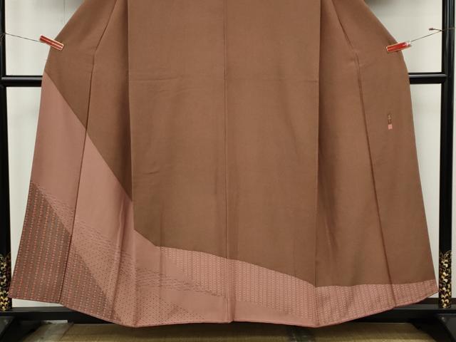 平和屋着物●訪問着 作家物 菱吉祥花文 正絹 逸品 CABJ6574ut