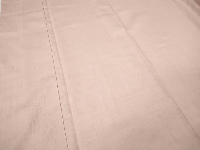 平和屋着物●本場結城紬 重要無形文化財 色無地 虹色 正絹 逸品 CABJ6602ut