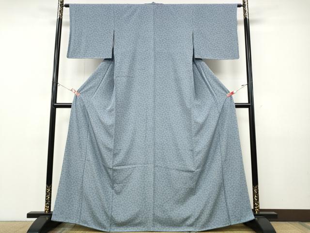平和屋着物●江戸小紋 桐 高島屋扱い 正絹 逸品 未使用 CABJ6607ut
