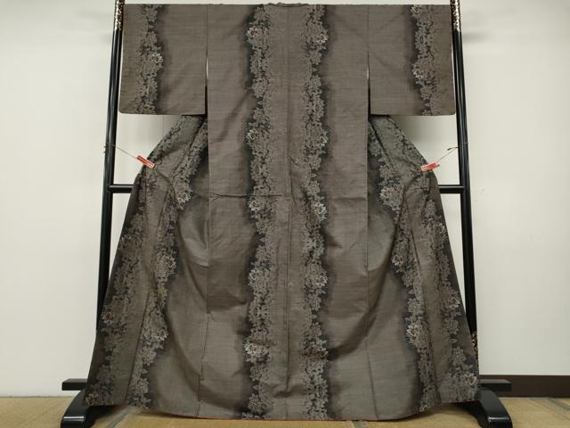 平和屋着物●本場大島紬 9マルキ 舞花間道 正絹 逸品 CABJ6625ut
