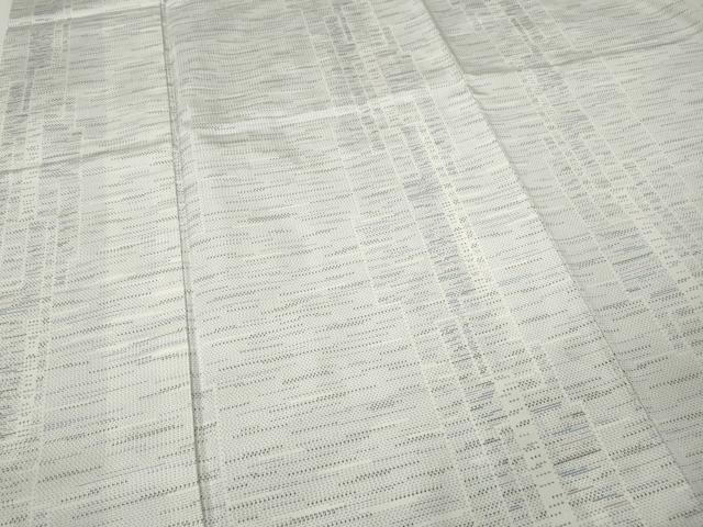 平和屋着物●本場大島紬 白大島 吉祥間道 正絹 逸品 CABJ6702ut