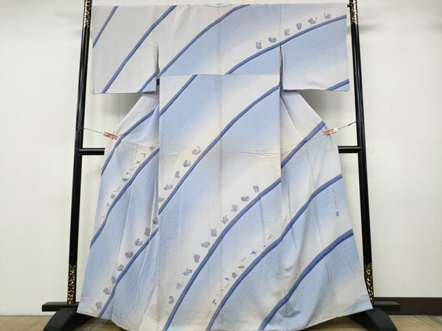 平和屋着物●糸目友禅作家 滝沢晃 訪問着 十二支 暈し染め 正絹 逸品 CABJ6709ut
