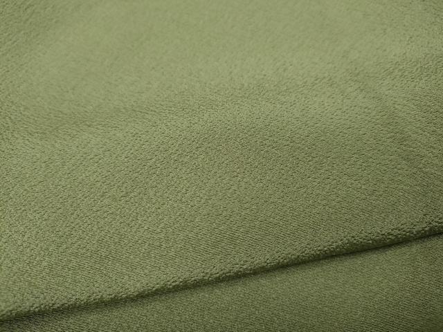 平和屋着物●上質な色無地 柳茶色 正絹 逸品 CABJ6720ut